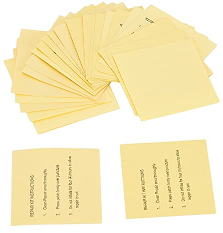 Xyntor Poolreparatur Patches 30 PCs | Kleber - Blockierkleber für aufblasbare Pools/Schwimmringe/aufblasbare Matratzen | Speedy Fix Kit für Lecks und Löcher