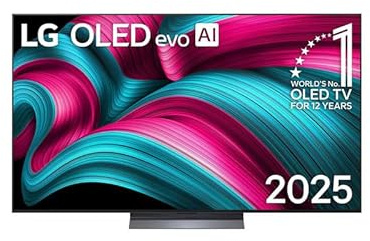 LG OLED55C57LA OLED evo TV, 139 cm (55 Zoll), 4K UHD, Smart TV, Flachbildschirm (55, Zoll)