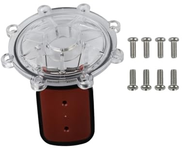 Opatiny Kit de montage de couvercle de clapet anti-retour de piscine et de déflecteur avec joint torique pour éviter les refoulements