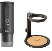 OutIn Nano Cafetera Espresso Eléctrica Portátil Soporte universal desmontable para café con almohadilla de corcho