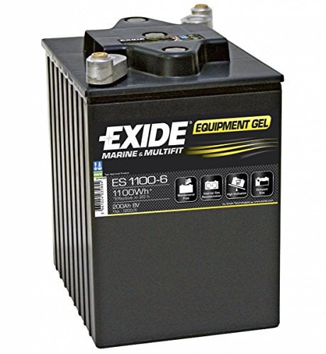 Batterie EXIDE EQUIPMENT ES1100-6 6 V 200 AH 0 AMPS EN