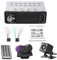Auto MP5 Player, 4,1 Zoll HD Bluetooth Radio Freisprecheinrichtung Auto MP5 Player Videowiedergabe FM Radio AUX-Speicherkarte USB-Fernbedienung(mit Kamera)