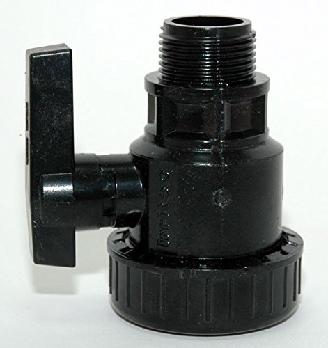 Irritec Monoghahn-Kugelhahn aus PVC mit männlich/weiblichem Gewinde-2x2