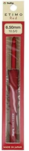 Tulip Etimo Red Häkelnadel Softgriff 6.50mm - 1 Stück