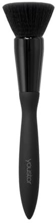 youstar BLACK SERIES Make-up Brush - Buffer | Perfekter Pinsel für cremige und flüssige Foundation, vegan, ergonomisch & tierversuchsfrei für einen natürlichen Teint