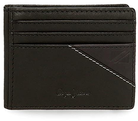 Pepe Jeans Portefeuille Striking, Noir, única, Porte-Cartes