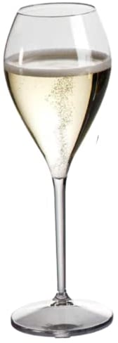 AIOS Unbreakable Tritan BPA Free Prosecco Flute/Champagne Flute 165ml (Set of 2)