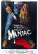 Maniac 01 Poster A4 - Filmkunstposter in verschiedenen Größen für Wohn- oder Schlafzimmerideen. Randlose Kultfilmbilder, klassische ikonische 70er, 80er, 90er Jahre, Vintage-Retro-Wanddekoration, Bil