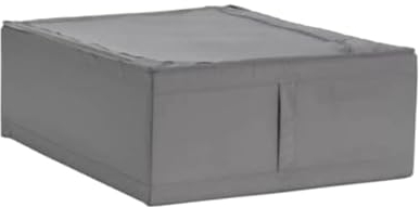 IKEA SKUBB Aufbewahrungstasche in 43 x 53 x 19 cm - Unterbettkommode mit Reißverschluss - dunkelgrau