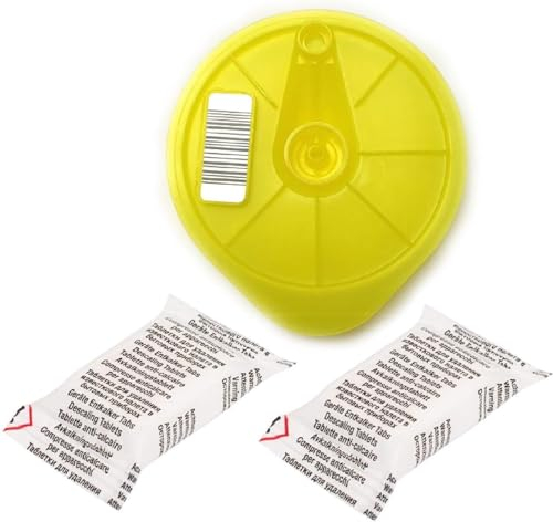2 Tablettes de détartrage pour machine à café et T-DISC de service jaune 617771 compatible Tassimo TAS1402 / TAS1003