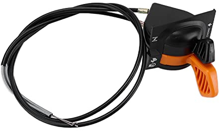 Throttle Choke Cable Control Assembly, Motorcycle Throttle Choke Control Cable Replacement for John Deere AM140333 X300 X304 X320