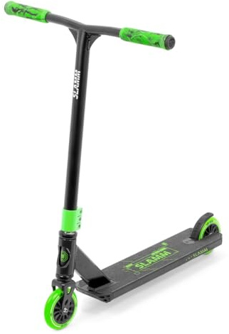 Slamm Classic Mini | Kompletter Stunt-Scooter mit 110 mm Rädern | niedrige Fahrhöhe für junge Kinder und Jugendliche | Anfängerfreundliche T-Stange und gewindelose Gabel optimale Lenkung und