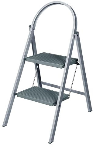 Werner Handy Stepstool 2 Step - Grey