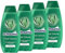 Schauma Volumen-Shampoo Fresh Volume (4x 400 ml), Haarshampoo erfrischt und kräftigt den Haaransatz, Shampoo für feines und kraftloses Haar, mit Rosmarin