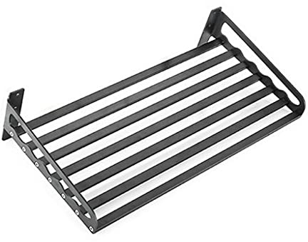 FYLDQAXU Étagère De Four Monocouche Murale Peu Encombrante Suspendue Support De Four À Micro-Ondes Support De Rangement Multifonction pour Étagères Cubes De Cuisine/Argent/70 * 40Cm