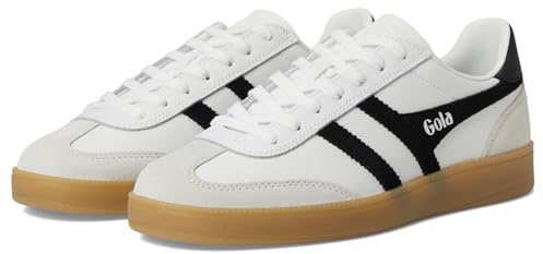 Gola Viper Leder Damen Weiße Turnschuhe