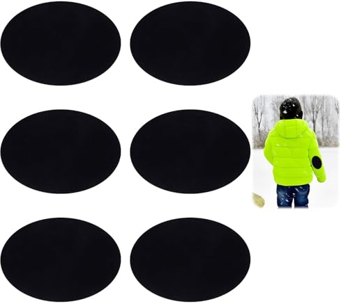 Rodilleras color Negro termoadhesivas de plancha. Coderas para proteger tu ropa y reparación y Protección de Ropa, Pantalones, Chaquetas y Camisas, Fáciles de Aplicar, Resistentes al Lavado
