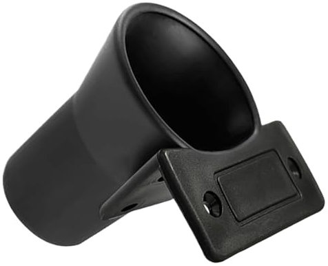 Wrohto Screwdriver Holder, Black ABS Storage Rack, Cup Storage Mount, Sturdy Organization Stand, Wall Mounted, Holds Multiple Tool, Ideal for Carpentry and Garage, 3.03 x 3.15 x 2.28 inch