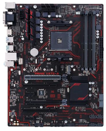 Scheda Madre Fit For ASUS PRIME X370-A X370 ATX AM4 Supporta Ryzen 5/7/9 5800X3D 5800X 5600X CPU DDR4 (64 GB) (OC) 2 × PCI HDMI M