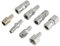 8PCS BSP 1/2 Prise Pneumatique de Coupleur d'Air et Kit de Prise,Raccords d'Air à Connexion Rapide Type Industriel C Jeu de Connexion Rapide