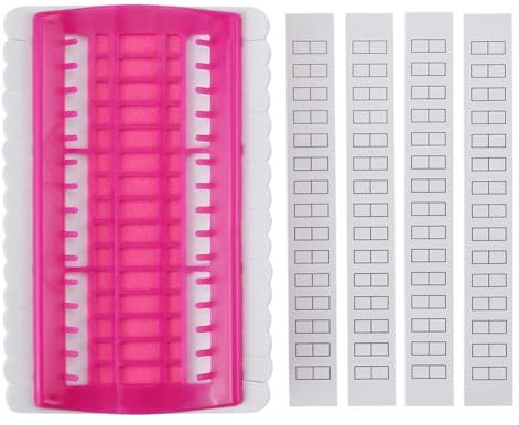 Garosa Stickgarn Organizer für 30 Fäden, Nadelhalter für Nähen, Kreuzstich und Handwerkzeug - Praktisch und organisierter Projektmanagement (Rose)