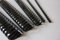 Bind2go Lot de 100 reliures 14 anneaux Noir A5 14 mm Noir