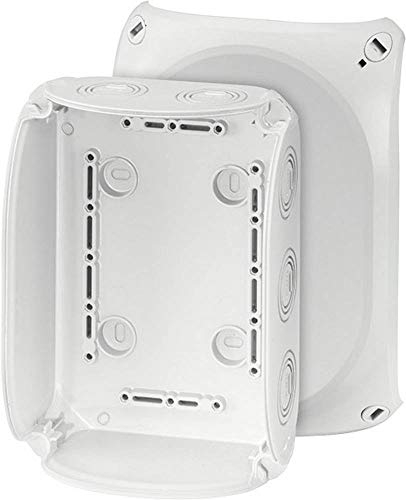 Hensel 62000057 Abzweigkasten (L x B x H) 77 x 130 x 180 mm Lichtgrau (RAL 7035) 1 St.