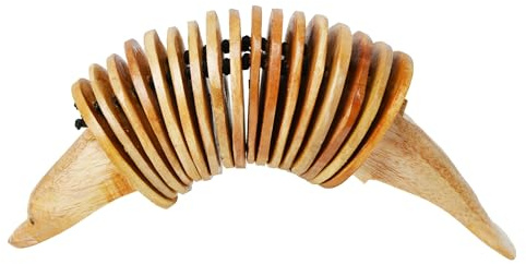 A-Star Kokiriko-Tierklapper aus Hartholz - Soundeffekt-Instrument