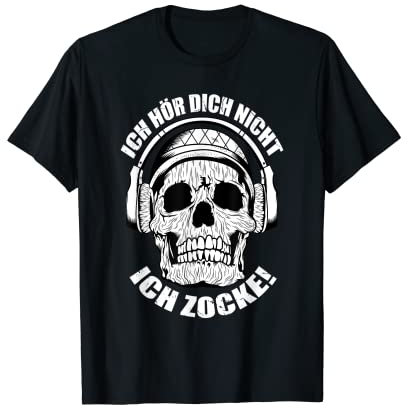 Ich Hör Dich Nicht Ich Zocke LAN Gamer Geschenk Idee Gaming T-Shirt