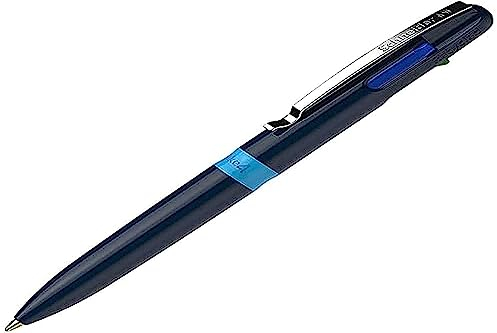 Schneider Kugelschreiber Take 4 blau - Vierfarb-Kugelschreiber, 138003