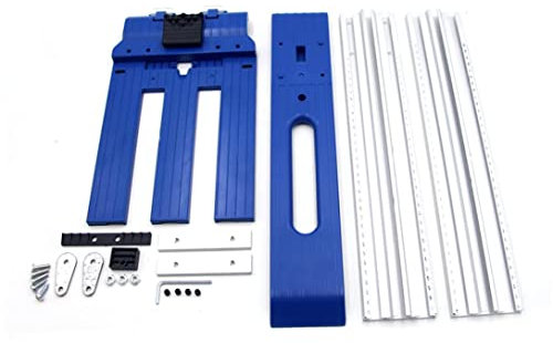 Obelunrp Woodworking Saw Guide Multifunction Circular Track Guide Saw Bottom Plate Auxiliary Tool Saw Guide System,Standard