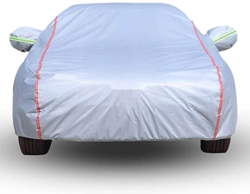 Autoplane Wasserdicht für VW Lupo,Auto Abdeckplane für Volkswagen,Wasserdicht Anti-Hagel Anti-Ultraviolett-Wärmeisolierung flammhemmend(Color:E,Size:Hatchback 1998-05)