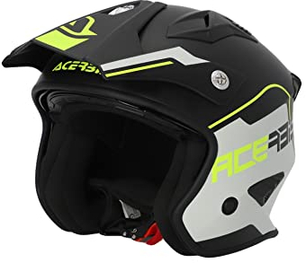 Acerbis Trial-Helm Jet Aria 22-06 Schwarz Gr. S