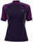 HDTIYUYP UV Shirt Damen Plus Größe - Kurzarm Wasser Große Größe Schwimmen Tshirt Übergröße Rashguard Frauen Badeshirt Surf Shirt Schnelltrocknende Strand Shirt Wet Top Lila 3XL