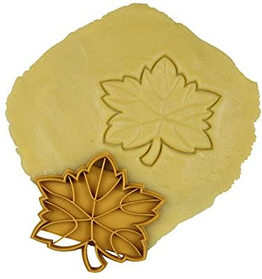 3DKOUPE - Emporte-pièce Feuille de chêne - Thème Champêtre - Couleur au choix - Conçu et fabriqué en Europe