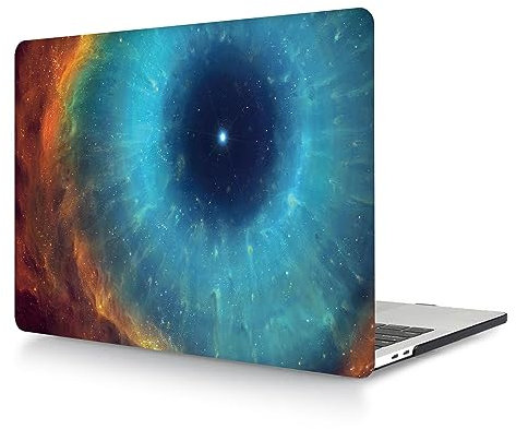 Estuche Dura para MacBook Pro 15 Pulgadas A1398 2015 2014 2013 2012 Versión con Pantalla Retina, Funda Protettiva Delgada in Plastica, Azul Naranja