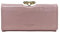 Ted Baker Aleshas Große Geldbörse in Tropfenform, Lackleder, Altrosa, dusky pink, L, Matinee