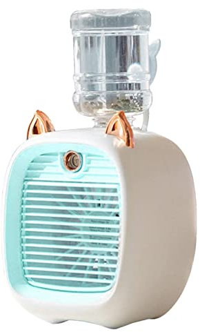 Enfriadores personales, mini ventilador de refrigeración por pulverización con rociador de agua, ventilador de refrigeración por pulverización con tanque de agua autónomo, ventilador enfriador de aire