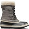 Sorel Damen Winter Carnival Boot WP wasserdichte Schneestiefel, Quarry, Black, 42 EU