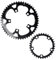 Platos Para Bicicletas Plato de bicicleta de carretera 110BCD 50-34T 52-36T 53-39T Plato de 5 pernos Aleación de aluminio Rueda de cadena de doble velocidad Piezas de bicicleta Plato Ovalado 32 Mtb (