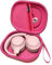 LTGEM Headphone Case Compatible with JBL Tune 510BT/520BT/720BT/770NC & JBL Live 460NC/660NC/670NC/770NC/760NC & TOZO HT2 Wireless Bluetooth Over-Ear Headphones, Rose Red(Case Only)