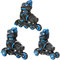Croxer 3in1 Inlineskates/Triskates/Rollschuhe Croxer Nollan verstellbar (34-37)