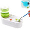 lisetar Paintbrush Cleaner with Water Cycle System, Electric Paintbrush Rinser for Acrylic, Watercolor & Water-Based Paints, Quick-Clean Art Supplies Tool (Green)