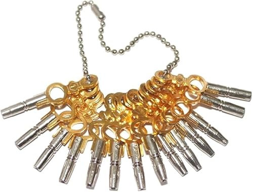 Juego de 14 llaves de cuerda para reloj de bolsillo (00 a 12)