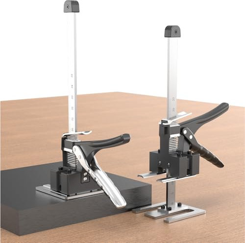 Arbeitssparender arm Mit Skala,2 Stück 39cm Handwerkzeugheber Bis Zu 240 KG,Möbelheber Fliesenheber Türheber Hebevorrichtung zum Heben und Verstellen von Fliesen,Türen,Schränken