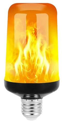 LED-Kerzenlampe – Glühbirne mit Flammeneffekt | Flackernde Glühbirnen | Flammen-Glühbirne | Glühbirnen mit flackernder Flamme, LED-Leuchten | Glühbirnen mit flackernder Flamme, Umgebungsbeleuchtung |