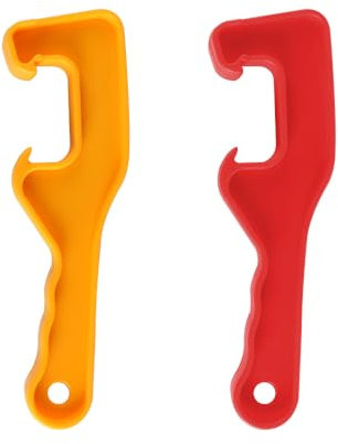 Sarini 2PCS Paint Bucket Can Lid Pail Opener Bucket Lid Lifter Remover Wrench Tool For Home Office Use Tool