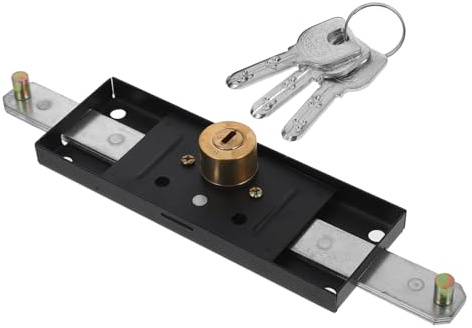 TEHAUX Heavy Duty Rolling Shutter Door Lock Kit Security Lock for Garage Commercial Use User-Friendly for Roller Shutter Doors Versatile Design Enhanced Security