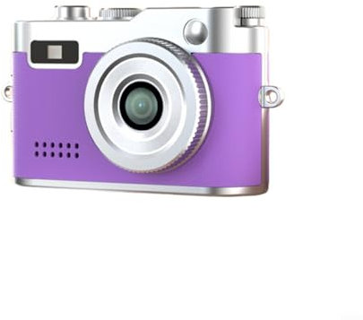 Fotocamera digitale 1080P, ultra-compatta, 47,7 x 30,7 x 20,3 mm in metallo + corpo in ABS, schermo LCD da 0,96 pollici, batteria da 200 mAh per viaggio/vlogging, 4 opzioni di colore (nero/bianco