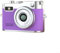 1080P Digital Camera, Ultra-Compact 47.7x30.7x20.3mm Metal+ABS Body, 0.96 LCD Screen, 200MAh Battery For Travel/Vlogging, 4 Color Options (Black/White/Purple/Brown)(Purple)